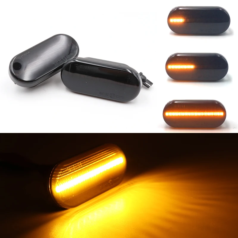 2X Sequential LED Side Marker Signal Light For VW Bora Golf Passat Polo Sharan Passat 3BG Polo SB6 SEAT Skoda Ford Focus MK2
2X Sequential LED Side Marker Signal Light For VW Bora Golf Passat Polo Sharan Passat 3BG Polo SB6 SEAT Skoda Ford Focus MK2