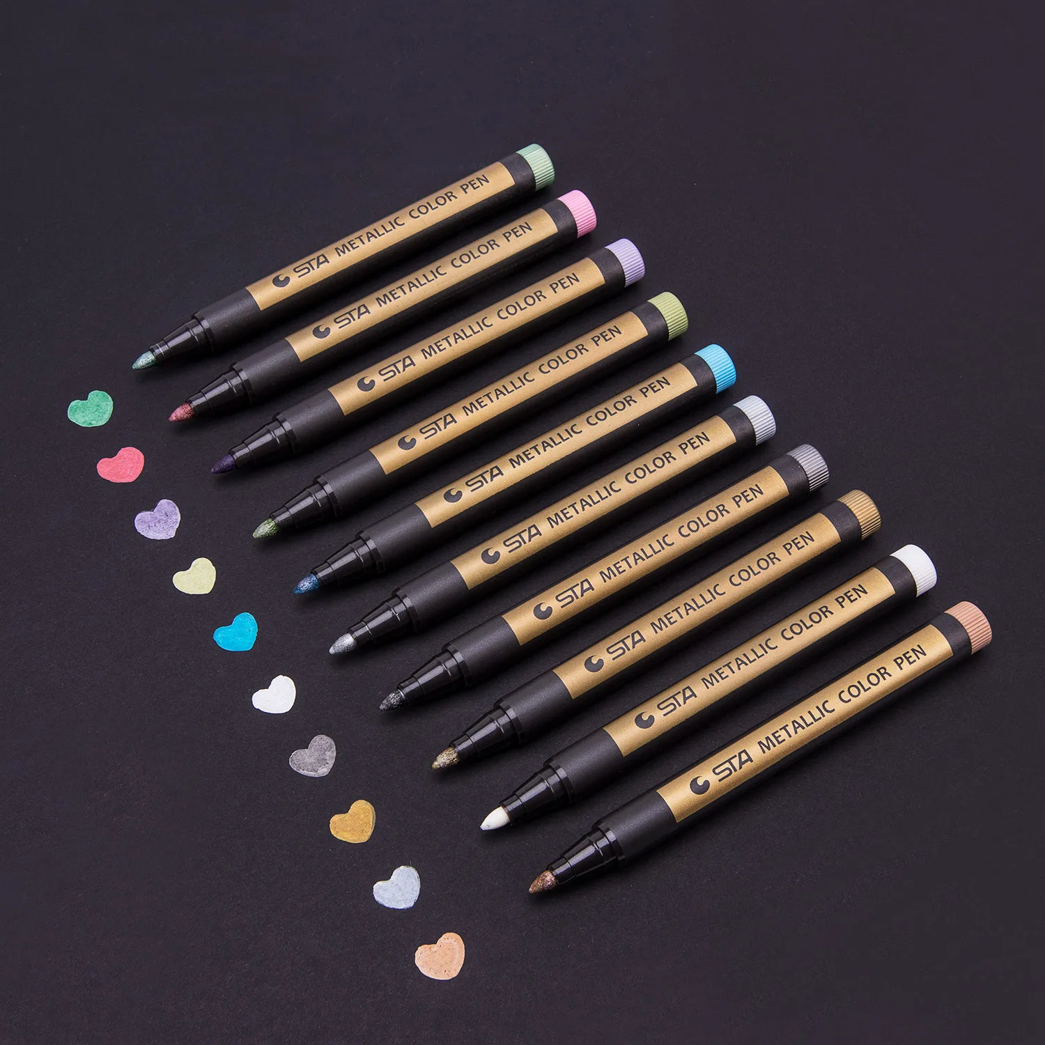 10Colors Metallic Marker Pen sta DIY Scrapbooking Crafts Soft Brush Pen Art Marker Pen 2mm Stationery School Supplies
10Colors Metallic Marker Pen sta DIY Scrapbooking Crafts Soft Brush Pen Art Marker Pen 2mm Stationery School Supplies