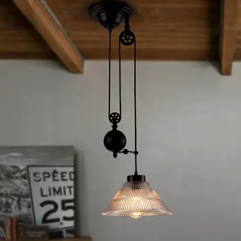 Pendant Lights Single Head Glass Cover Pulley Telescopic Retro Pendant Lamps Industrial Metal Cafe Restaurant Home Lighting G163
Pendant Lights Single Head Glass Cover Pulley Telescopic Retro Pendant Lamps Industrial Metal Cafe Restaurant Home Lighting G163