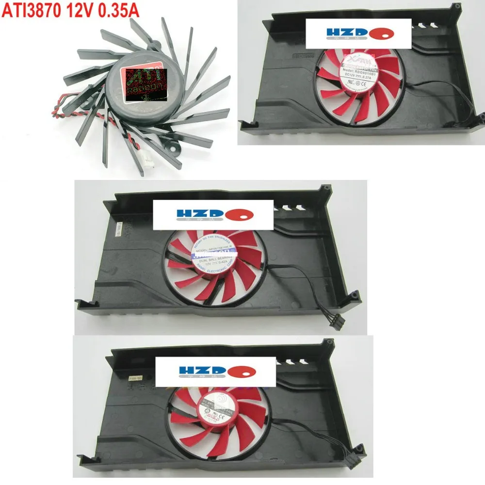HZDO for Sapphire ATI 3870 HD3690 for Zhao Gainward GTX460 graphics card fan RDD8015B1 NF0815B1HK-R PLA08015S12HH
HZDO for Sapphire ATI 3870 HD3690 for Zhao Gainward GTX460 graphics card fan RDD8015B1 NF0815B1HK-R PLA08015S12HH