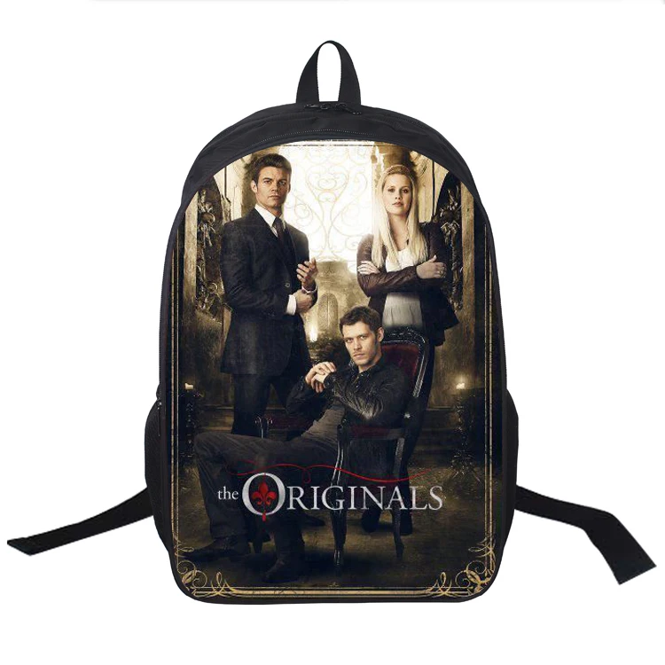 High Quality The Vampire Diaries School Bags Students School Rucksack Teen Laptop Backpack Fashion Surprise Gift School Backpack
High Quality The Vampire Diaries School Bags Students School Rucksack Teen Laptop Backpack Fashion Surprise Gift School Backpack