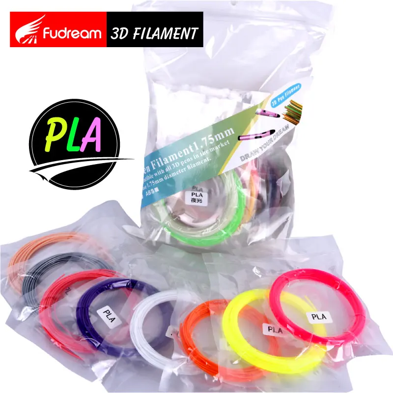 Fudream 20 color 3D Pen Filament PLA 1.75mm Plastic Rubber Printing Material for 3D Printer for 3D Pen handles 5m/bag with 100m
Fudream 20 color 3D Pen Filament PLA 1.75mm Plastic Rubber Printing Material for 3D Printer for 3D Pen handles 5m/bag with 100m
