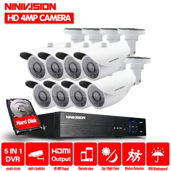 Home 4mp HD CCTV System 8CH AHD DVR Kit 4.0mp 2560*1440 36PCS LEDS Security Camera Outdoor Surveillance Kit Easy Remote View
Home 4mp HD CCTV System 8CH AHD DVR Kit 4.0mp 2560*1440 36PCS LEDS Security Camera Outdoor Surveillance Kit Easy Remote View