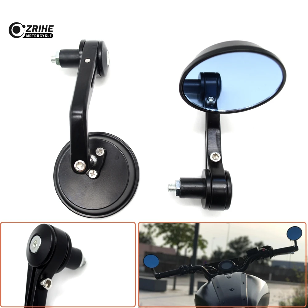 7/8" Round Bar End Rear Mirrors Motorcycle Side Rearview Mirrors For Yamaha R1 3 6 125 FZ 1 6 MT 07 09 MT03 TMAX XMAX VMAX 1200
7/8" Round Bar End Rear Mirrors Motorcycle Side Rearview Mirrors For Yamaha R1 3 6 125 FZ 1 6 MT 07 09 MT03 TMAX XMAX VMAX 1200
