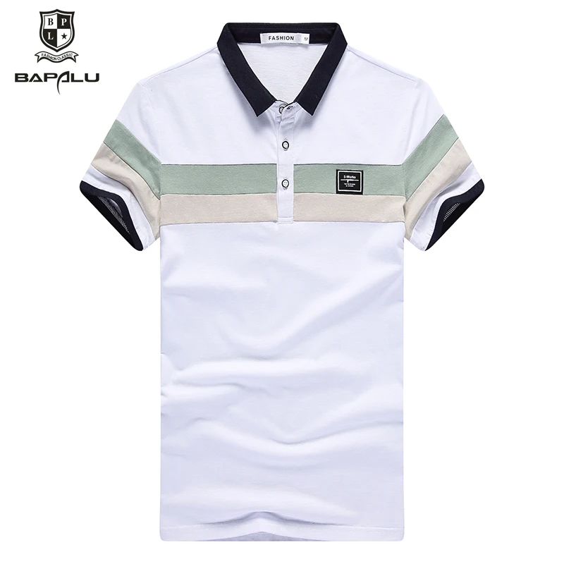 Summer new polo shirt men casual polo shirts camisa polo masculina lapel shirt wild color matching striped Men's polo shirt
Summer new polo shirt men casual polo shirts camisa polo masculina lapel shirt wild color matching striped Men's polo shirt