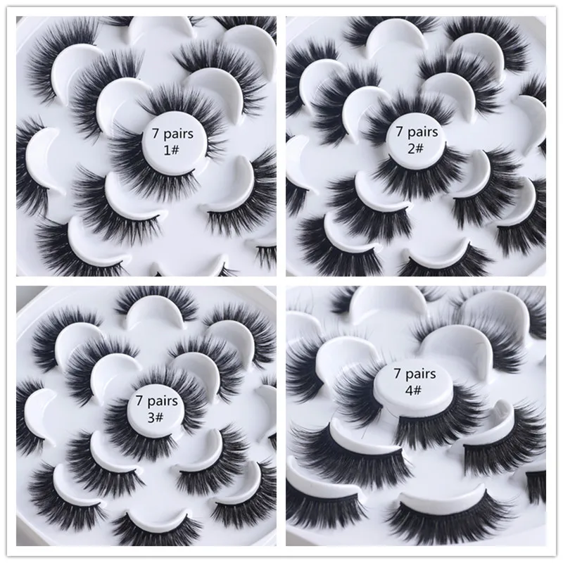 7 pairs natural false eyelashes fake lashes long makeup 3d mink lashes eyelash extension mink eyelashes for Makeup Tools
7 pairs natural false eyelashes fake lashes long makeup 3d mink lashes eyelash extension mink eyelashes for Makeup Tools