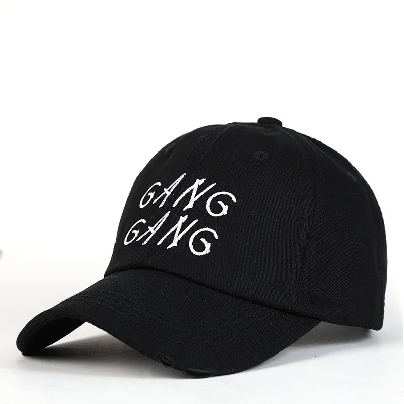Cotton GANG GANG letter embroidery Baseball Cap Adjustable Snapback Cap for men and women 291
Cotton GANG GANG letter embroidery Baseball Cap Adjustable Snapback Cap for men and women 291