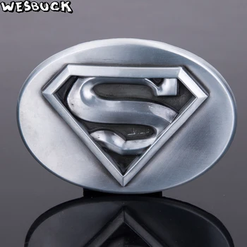 5 Pcs MOQ WesBuck Brand Hot Sale High Quality Silver Oval Superman Metal Belt Buckle With Fashion Mens Leather Belt Accessories
5 Pcs MOQ WesBuck Brand Hot Sale High Quality Silver Oval Superman Metal Belt Buckle With Fashion Mens Leather Belt Accessories