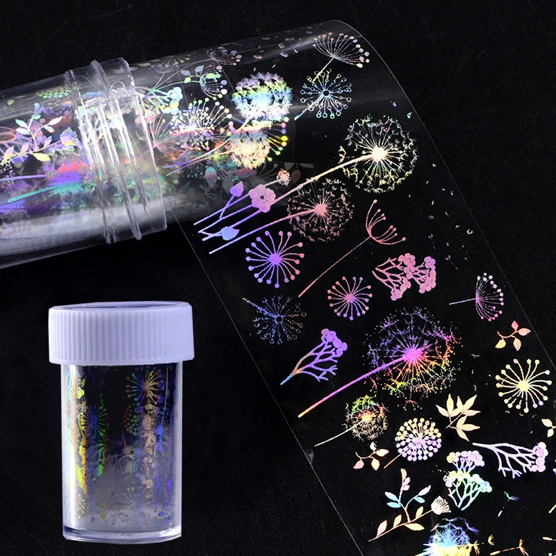 1Roll Dandelion Starry Sky Nail Foils Holo Butterfly Rose Flowers Nail Transfer Stickers Decals Manicure Nail Art Decorations
1Roll Dandelion Starry Sky Nail Foils Holo Butterfly Rose Flowers Nail Transfer Stickers Decals Manicure Nail Art Decorations