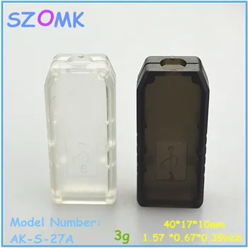 10 pieces a lot, electronic abs enclosure for usb 40*17*10mm plastic usb enclosure plastic electrical junction box
10 pieces a lot, electronic abs enclosure for usb 40*17*10mm plastic usb enclosure plastic electrical junction box