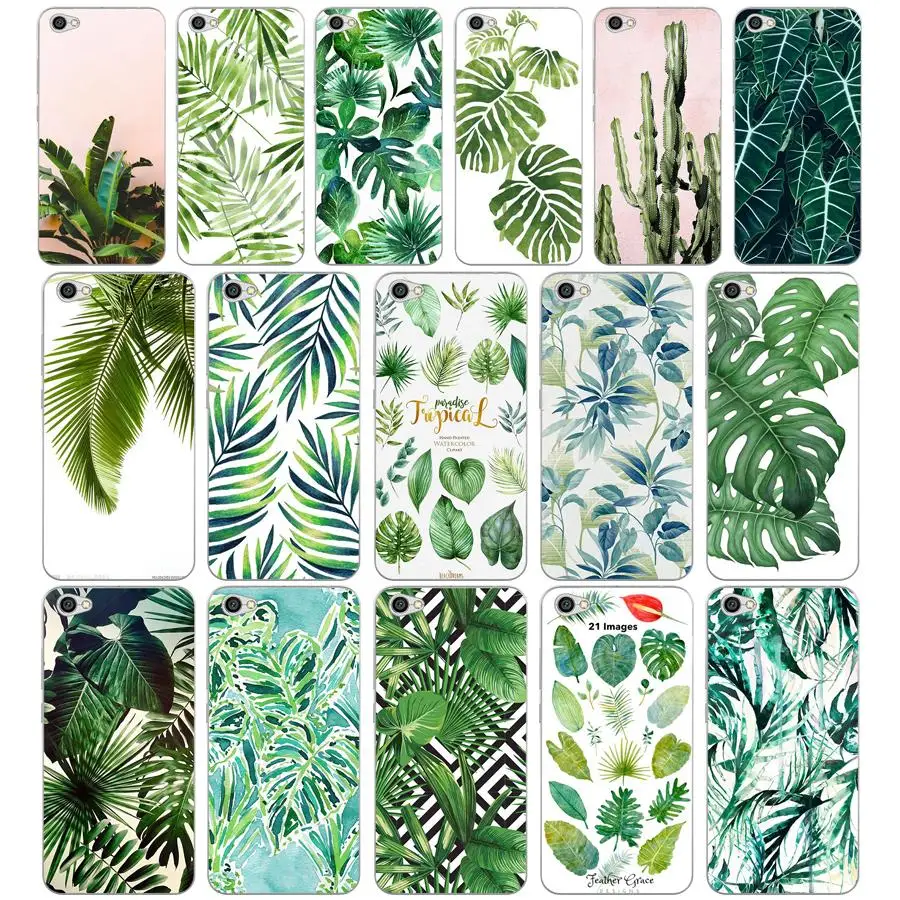 285H Tropical plants fresh green leaves Silicone Soft Tpu Cover phone Case for xiaomi redmi 4a 6a 4x note 5a pro mi a1
285H Tropical plants fresh green leaves Silicone Soft Tpu Cover phone Case for xiaomi redmi 4a 6a 4x note 5a pro mi a1