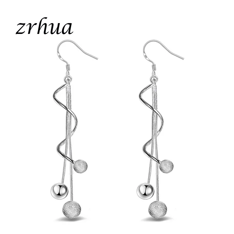 ZRHUA 925 Sterling Silver White Gold Color Jewelry Water Drop Woman Lever Back Loop Earrings for Female Elegant Long Brincos
ZRHUA 925 Sterling Silver White Gold Color Jewelry Water Drop Woman Lever Back Loop Earrings for Female Elegant Long Brincos