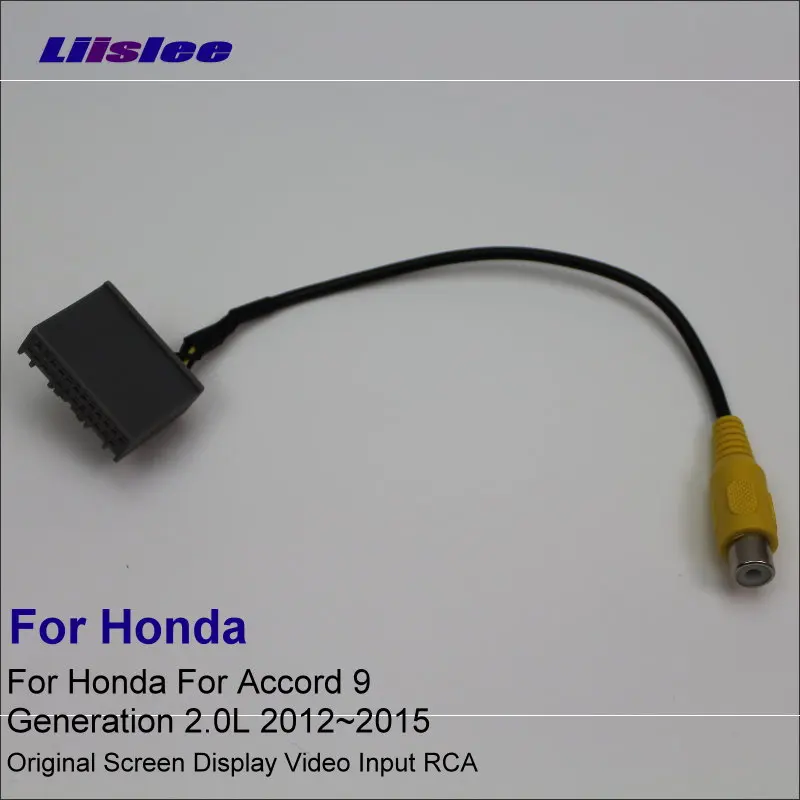Car Rear View Camera RCA Adapter For Honda Accord 9 Generation 2.0L 2012~2015 Original Connector Convertor Cable
Car Rear View Camera RCA Adapter For Honda Accord 9 Generation 2.0L 2012~2015 Original Connector Convertor Cable