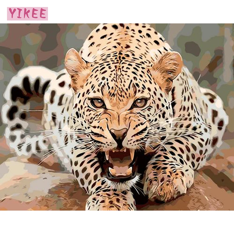 DIY digital oil painting,home decoration drawing,animal leopard,painting by numbers leopard
DIY digital oil painting,home decoration drawing,animal leopard,painting by numbers leopard