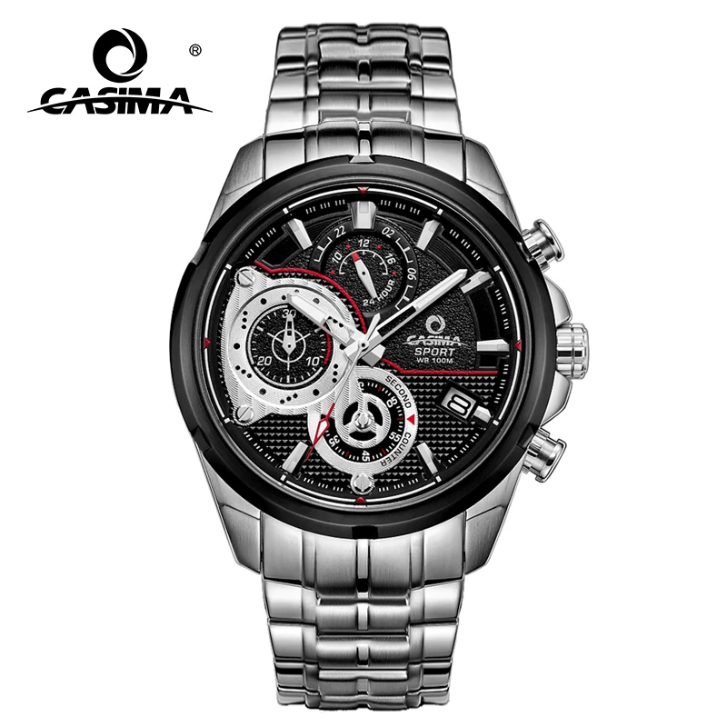 Luxury Brand Sport Men Watch Quartz Watch Casual Charm Luminous Calendar Display Luminous Hands Waterproof 100m CASIMA #8303
Luxury Brand Sport Men Watch Quartz Watch Casual Charm Luminous Calendar Display Luminous Hands Waterproof 100m CASIMA #8303
