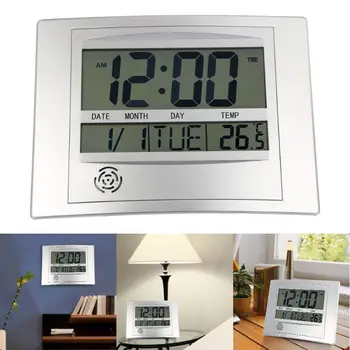 Wall Clock La Crosse Technology WT-8002U Digital LCD Wall Hanging Clock With Snooze and User Manual
Wall Clock La Crosse Technology WT-8002U Digital LCD Wall Hanging Clock With Snooze and User Manual