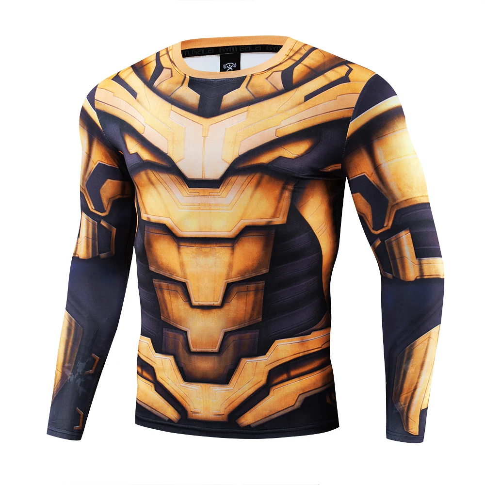 Robust 3D Marvel Character Pattern Cloth Ironman Marvel hero cosplay shirt long sleeve sport quick drying tight playboy tshirt
Robust 3D Marvel Character Pattern Cloth Ironman Marvel hero cosplay shirt long sleeve sport quick drying tight playboy tshirt