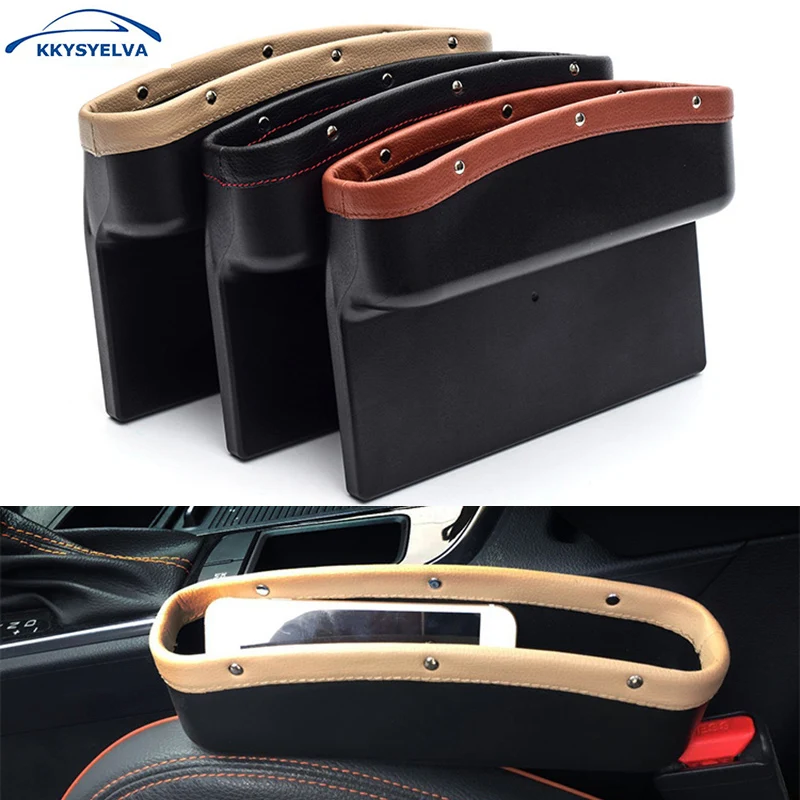 KKYSYELVA Car Seat Crevice Organizer Box Console Gap Filler Pocket Organizer Auto Storage Bag Car Seat Catcher Interior
KKYSYELVA Car Seat Crevice Organizer Box Console Gap Filler Pocket Organizer Auto Storage Bag Car Seat Catcher Interior