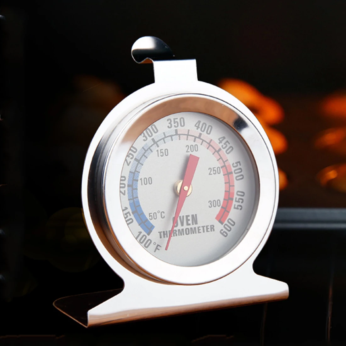 Stainless Steel Food Meat Temperature Stand Up Dial Oven Thermometer Gauge Gage Large Diameter Dial Baking Kitchen Supplies
Stainless Steel Food Meat Temperature Stand Up Dial Oven Thermometer Gauge Gage Large Diameter Dial Baking Kitchen Supplies