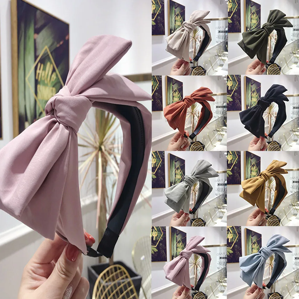 Women big bow Crystal Headband Fabric Harajuku lovely Hairband pink Princess Head Wrap Hair Band hair accessories for girls#sw
Women big bow Crystal Headband Fabric Harajuku lovely Hairband pink Princess Head Wrap Hair Band hair accessories for girls#sw