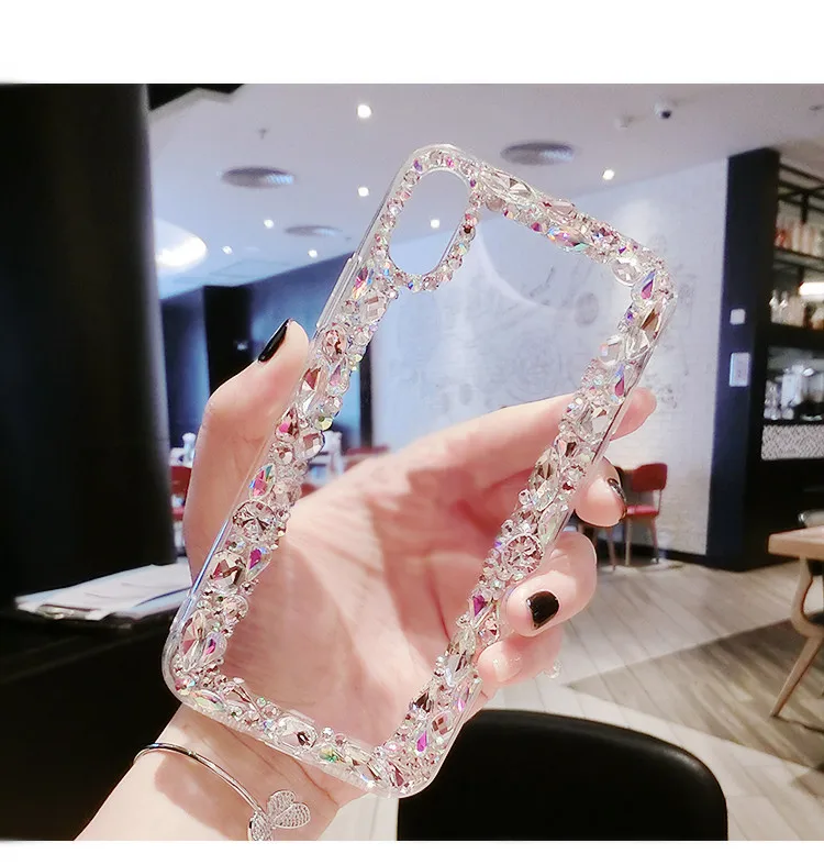 Luxury Funds Capa Bling Diamond Rhinestone Crystal Clear Soft Case Cover For SamsungS5 S6 S7 S8 S9 S10 PLUS Lite Note9 8 5 Coque
Luxury Funds Capa Bling Diamond Rhinestone Crystal Clear Soft Case Cover For SamsungS5 S6 S7 S8 S9 S10 PLUS Lite Note9 8 5 Coque