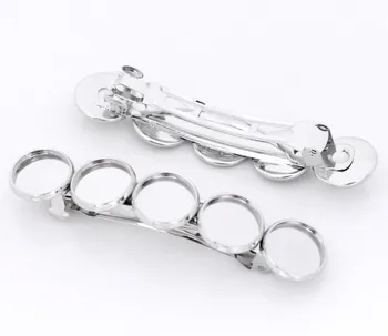 New Fashion 5pcs 12mm With 5 Cameos Rhodium Plated Copper Material Hairpin Hair Clips Hairpin Base Setting Cabochon Cameos
New Fashion 5pcs 12mm With 5 Cameos Rhodium Plated Copper Material Hairpin Hair Clips Hairpin Base Setting Cabochon Cameos