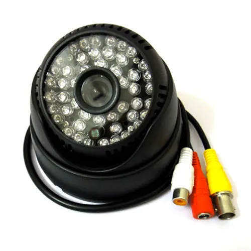 1/3" 1000TVL CCTV Security Camera CMOS IR Dome Color 48 Leds IR Audio MIC Indoor D/N, 3.6mm 1080p lens
1/3" 1000TVL CCTV Security Camera CMOS IR Dome Color 48 Leds IR Audio MIC Indoor D/N, 3.6mm 1080p lens