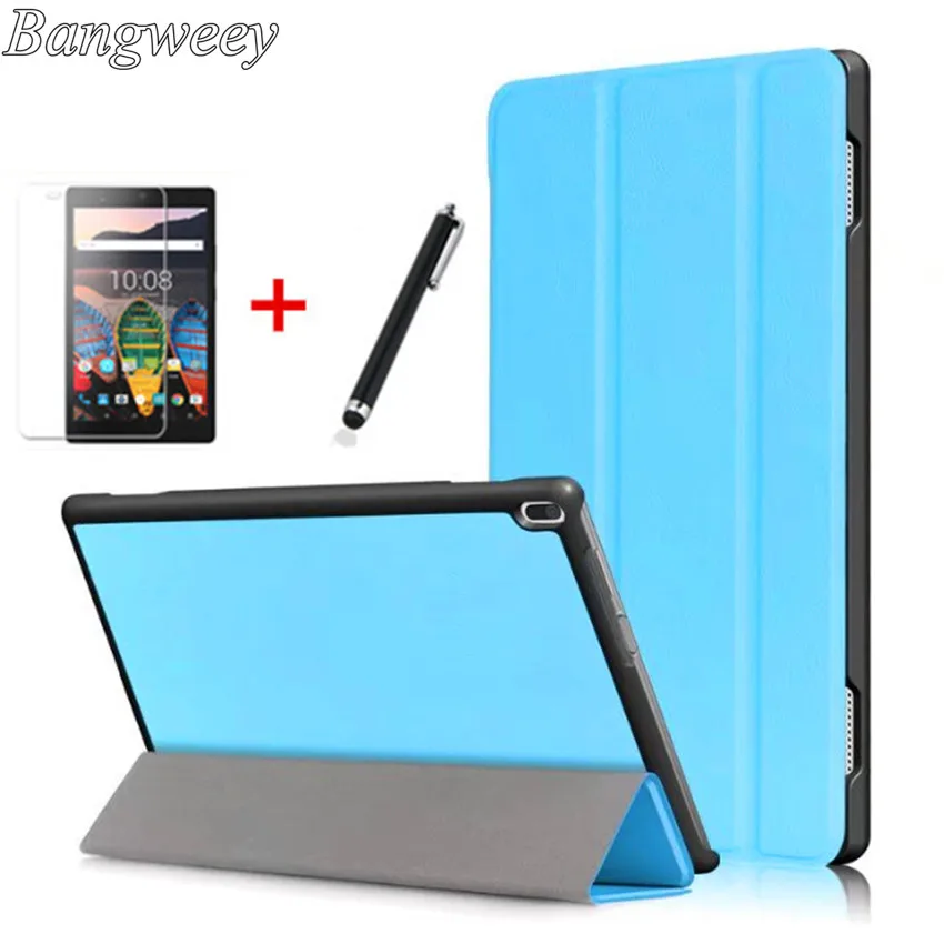 Чехол для Lenovo TAB4 Tab 4 10 ТБ-X304L TB-X304F 1 "Smart Cover Funda Tablet PU складная подставка Кожаный +