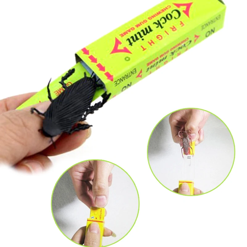 Spoof Person Popular Party Favors Funny Gadgets Hot Sale Prank Toys Shock Cockroaches Gum Surprised Random High Quality 1PC
Spoof Person Popular Party Favors Funny Gadgets Hot Sale Prank Toys Shock Cockroaches Gum Surprised Random High Quality 1PC