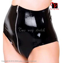 Sexy Latex Briefs high waist zipper at front Rubber Underwear shorts Underpants XXXL plus size KZ-154
Sexy Latex Briefs high waist zipper at front Rubber Underwear shorts Underpants XXXL plus size KZ-154