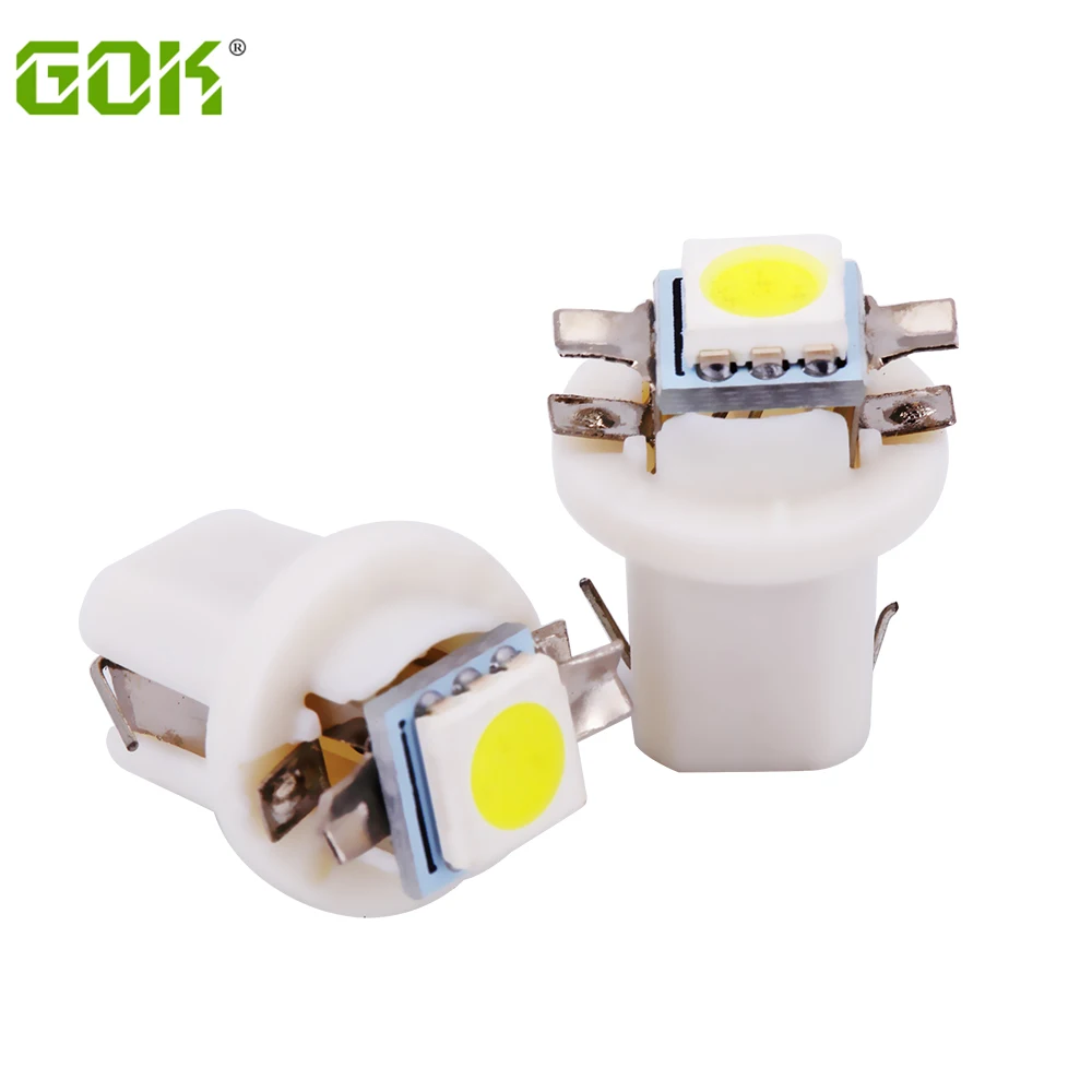 Wholesale 100pcs/lot T5 B8.5 Led t5 Smd 5050 led Car Light Instrument Lights b8.5d 1smd Bulb Gauge Dashboard Side Interior Lamp
Wholesale 100pcs/lot T5 B8.5 Led t5 Smd 5050 led Car Light Instrument Lights b8.5d 1smd Bulb Gauge Dashboard Side Interior Lamp