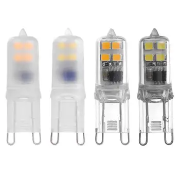 

G9 190LM 2835SMD 8LED Corn Bulb for Chandelier Crystal Lamp Dimmable LED Corn Bulb AC 220V 2W