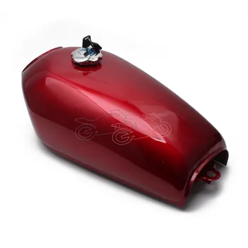 Universal for Honda CG125 CG125S CG250 Motorcycle 9L Red Cafe Racer Gas Capacity Tank Fuel Tank with Thick Iron Cap Switch
Universal for Honda CG125 CG125S CG250 Motorcycle 9L Red Cafe Racer Gas Capacity Tank Fuel Tank with Thick Iron Cap Switch