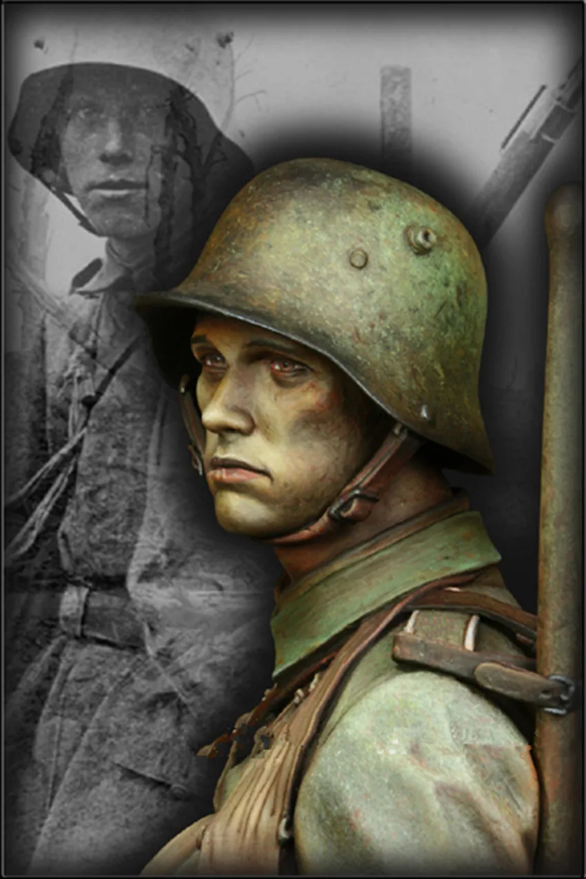 1/10 бюст модельная фигурка из смолы комплект нераскрашенный/BUST154 | Игрушки и хобби