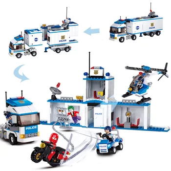 Sluban 0376 572PCS City police (new)- city police squad.3D DIY Figures boy Birthday Christmas Gifts Legoings toys for children
Sluban 0376 572PCS City police (new)- city police squad.3D DIY Figures boy Birthday Christmas Gifts Legoings toys for children