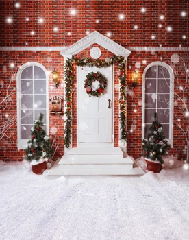 Vinyl outdoor snow christmas Photography Backdrops children family Photo Background for Photo Studio
Vinyl outdoor snow christmas Photography Backdrops children family Photo Background for Photo Studio