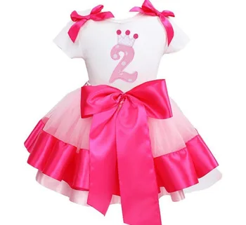 2PCs/Set Short Sleeve Number 2 Crown T-Shirt Tutu Skirt Baby Girl Little Kids Birthday Party Clothes Princess Costume Dresses
2PCs/Set Short Sleeve Number 2 Crown T-Shirt Tutu Skirt Baby Girl Little Kids Birthday Party Clothes Princess Costume Dresses