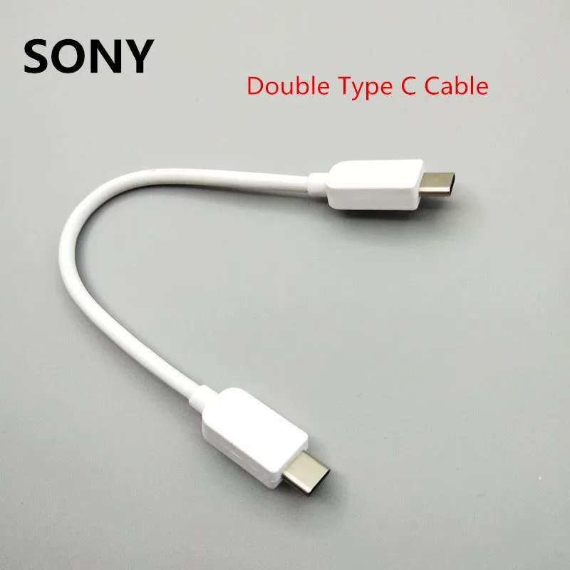 Original SONY Dual USB Type C Cable Data Fast Quick Charging Double Type-C Cable For Xperia X COMPACT Premium XZS XA1 ULTRA Plus
Original SONY Dual USB Type C Cable Data Fast Quick Charging Double Type-C Cable For Xperia X COMPACT Premium XZS XA1 ULTRA Plus