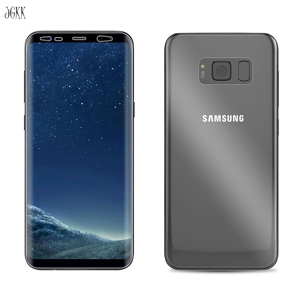 JGKK Front and Back 3D Soft TPU Full Cover Protector for Samsung Galaxy S6 S7 Edge S8 S9 Plus Screen Protector Full Cover Film
JGKK Front and Back 3D Soft TPU Full Cover Protector for Samsung Galaxy S6 S7 Edge S8 S9 Plus Screen Protector Full Cover Film