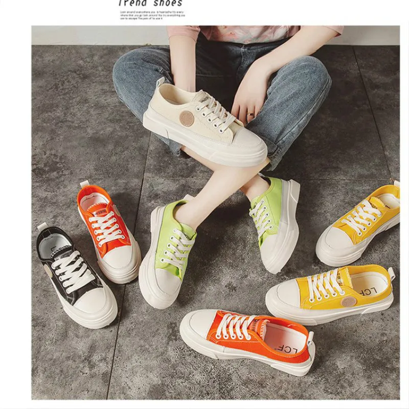 Canvas Fashion Shoes Woman 2019 Summer Fashion Candy Color Women Casual Shoes Flats Canvas Women Casual Tenis Basket Sneakers
Canvas Fashion Shoes Woman 2019 Summer Fashion Candy Color Women Casual Shoes Flats Canvas Women Casual Tenis Basket Sneakers