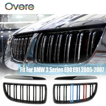 OVERE 1set Car Front Bumper Racing Grills Grilles For BMW E90 E91 BMW 3 Series 2005 2006 2007 2008 Saloon Touring Accessories
OVERE 1set Car Front Bumper Racing Grills Grilles For BMW E90 E91 BMW 3 Series 2005 2006 2007 2008 Saloon Touring Accessories
