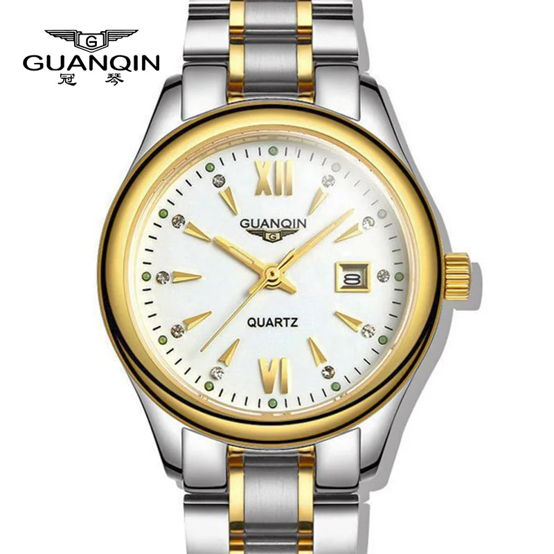 New Watches women Fashion Luxury watches Top Brand GUANQIN Ladies Quartz wristwatches waterproof Steel dress watches Women watch
New Watches women Fashion Luxury watches Top Brand GUANQIN Ladies Quartz wristwatches waterproof Steel dress watches Women watch