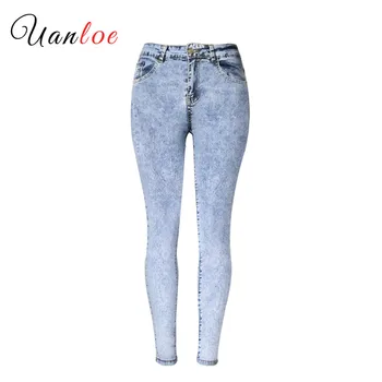 Simple Jeans Female Sexy Hot Styles High Waist Denim Pants Summer Fashion Jeans Full Length Elastic Stretch Women Skinny Jeans
Simple Jeans Female Sexy Hot Styles High Waist Denim Pants Summer Fashion Jeans Full Length Elastic Stretch Women Skinny Jeans