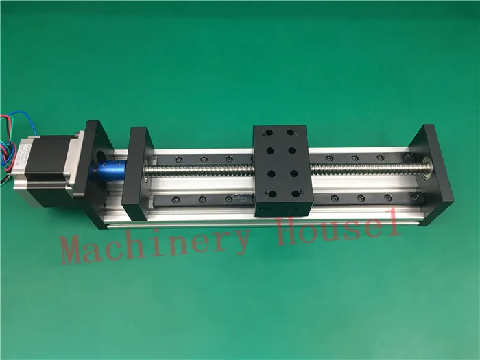 

GX80 1605 Sliding Table effective stroke 900mm Guide Rail XYZ axis Linear motion+1pc nema 23 stepper motor single block