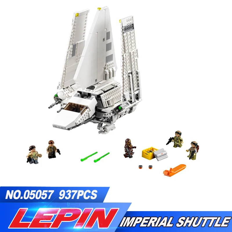 New Lepin 05057 937Pcs Series The Imperial Shuttle Set Model Building Kit Blocks Bricks Toy Compatible Gift With 75094 legoed
New Lepin 05057 937Pcs Series The Imperial Shuttle Set Model Building Kit Blocks Bricks Toy Compatible Gift With 75094 legoed
