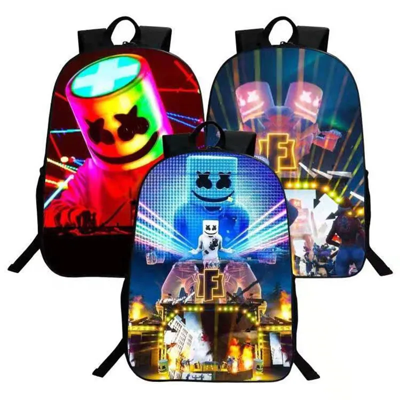 DJ Smiley Face School bag Cosplay Fashion Backpack For Kids Bookbag Boy&Girl Teenagers Outdoor Travel bag Birthday Party Gift
DJ Smiley Face School bag Cosplay Fashion Backpack For Kids Bookbag Boy&Girl Teenagers Outdoor Travel bag Birthday Party Gift