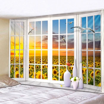 Sunflower Outside The Window Printed Tapestry Decorative Mandala Tapestry Indian Home Decor Big Hippie Wall Hanging Blanket
Sunflower Outside The Window Printed Tapestry Decorative Mandala Tapestry Indian Home Decor Big Hippie Wall Hanging Blanket