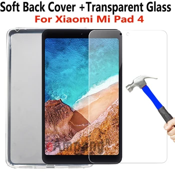 Slim Matte Translucent Soft Silicon Back Cover and Transparent Screen Protector Tempered Glass For Xiaomi Mi Pad Mipad 4 8 8.0 "
Slim Matte Translucent Soft Silicon Back Cover and Transparent Screen Protector Tempered Glass For Xiaomi Mi Pad Mipad 4 8 8.0 "