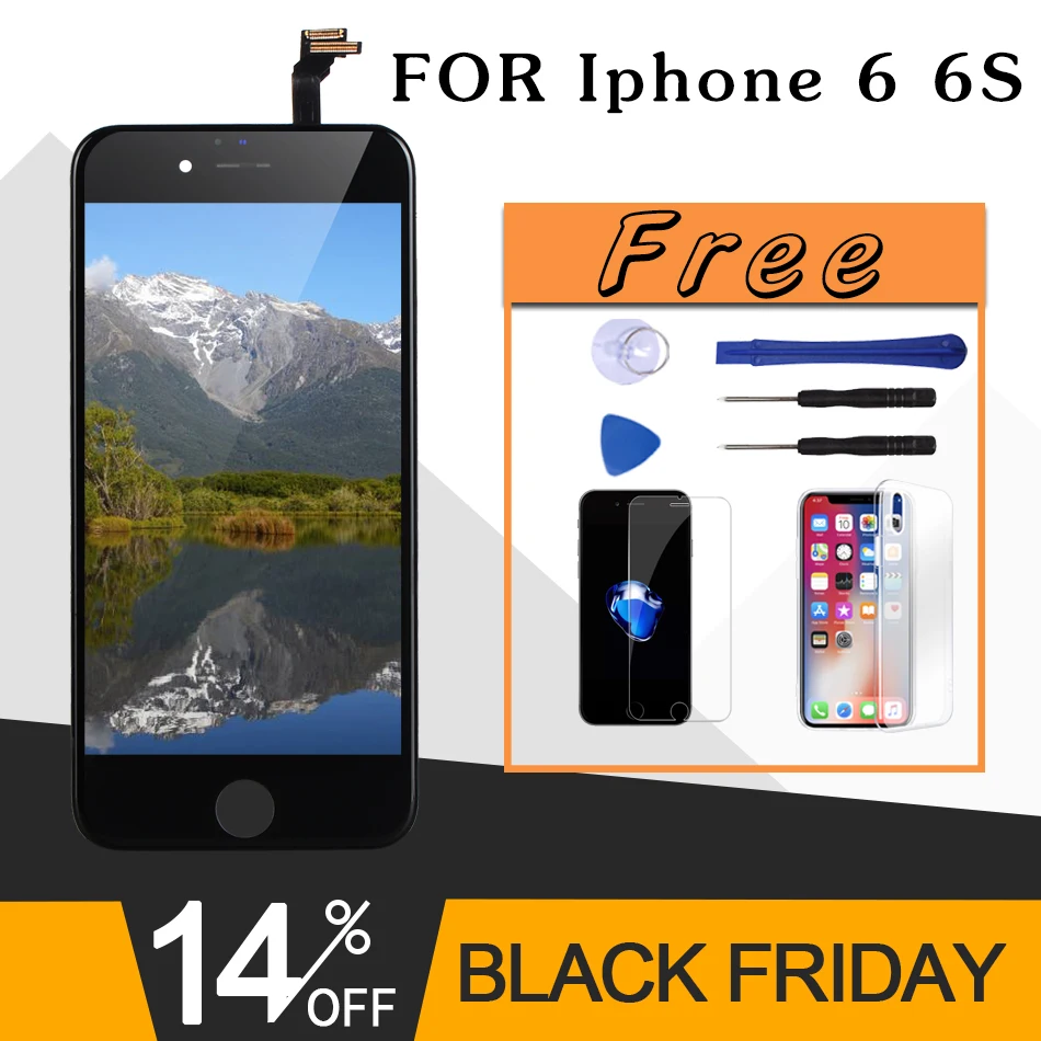 Mobymax AAA Quality LCD Screen For iPhone 6 6p Display Assembly Replacement with Original Digitizer Phone for iphone 5s lcd
Mobymax AAA Quality LCD Screen For iPhone 6 6p Display Assembly Replacement with Original Digitizer Phone for iphone 5s lcd