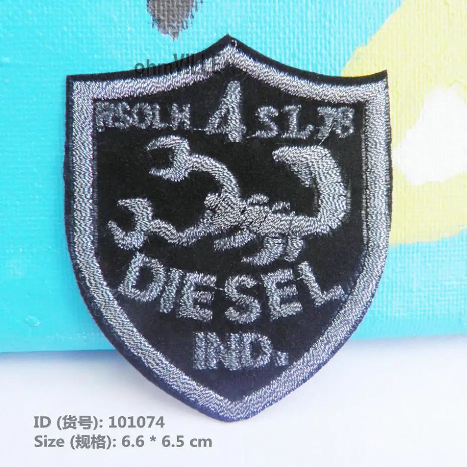Patch Scorpion DIESEL IND Iron On Patches Strijk Applicaties Cartoon Iron on Embroidery Patches Garment Appliques 101074
Patch Scorpion DIESEL IND Iron On Patches Strijk Applicaties Cartoon Iron on Embroidery Patches Garment Appliques 101074